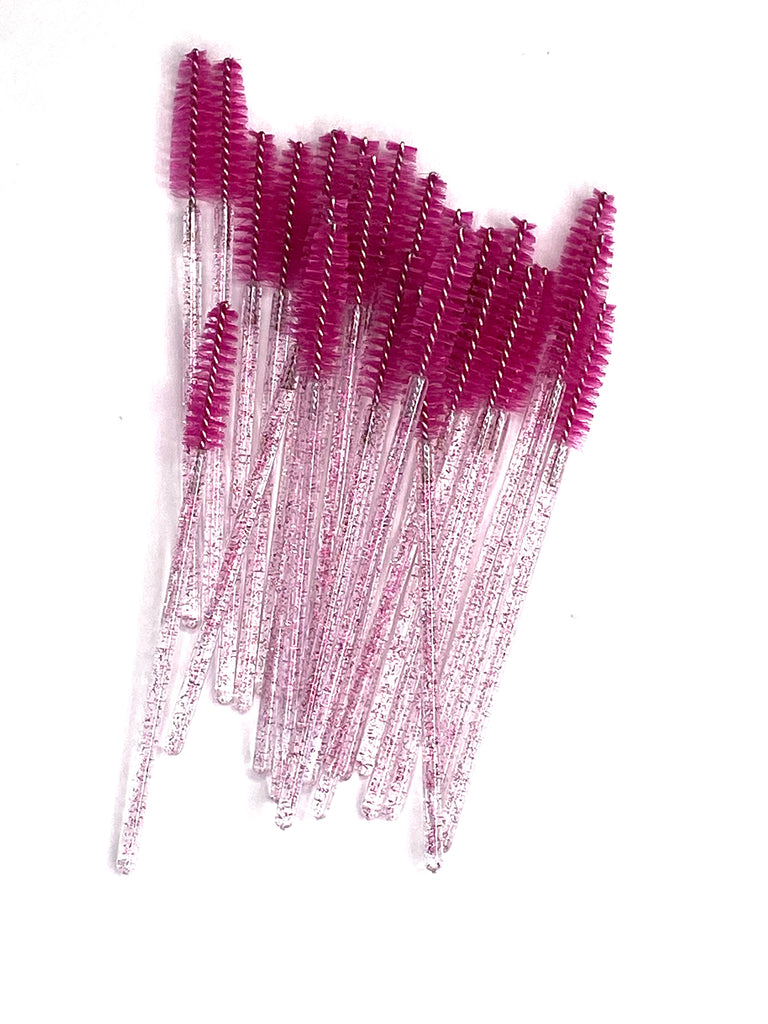 Eye Lash Wands Multiple Colors 50 Pack Honeybee Lash Co