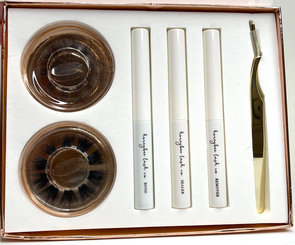 DIY Home Lash Extension Kit Honeybee Professional Eyelash Products
